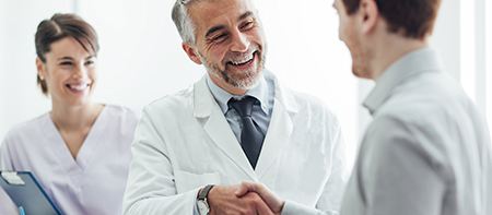 Doctor Shaking Patient's Hand